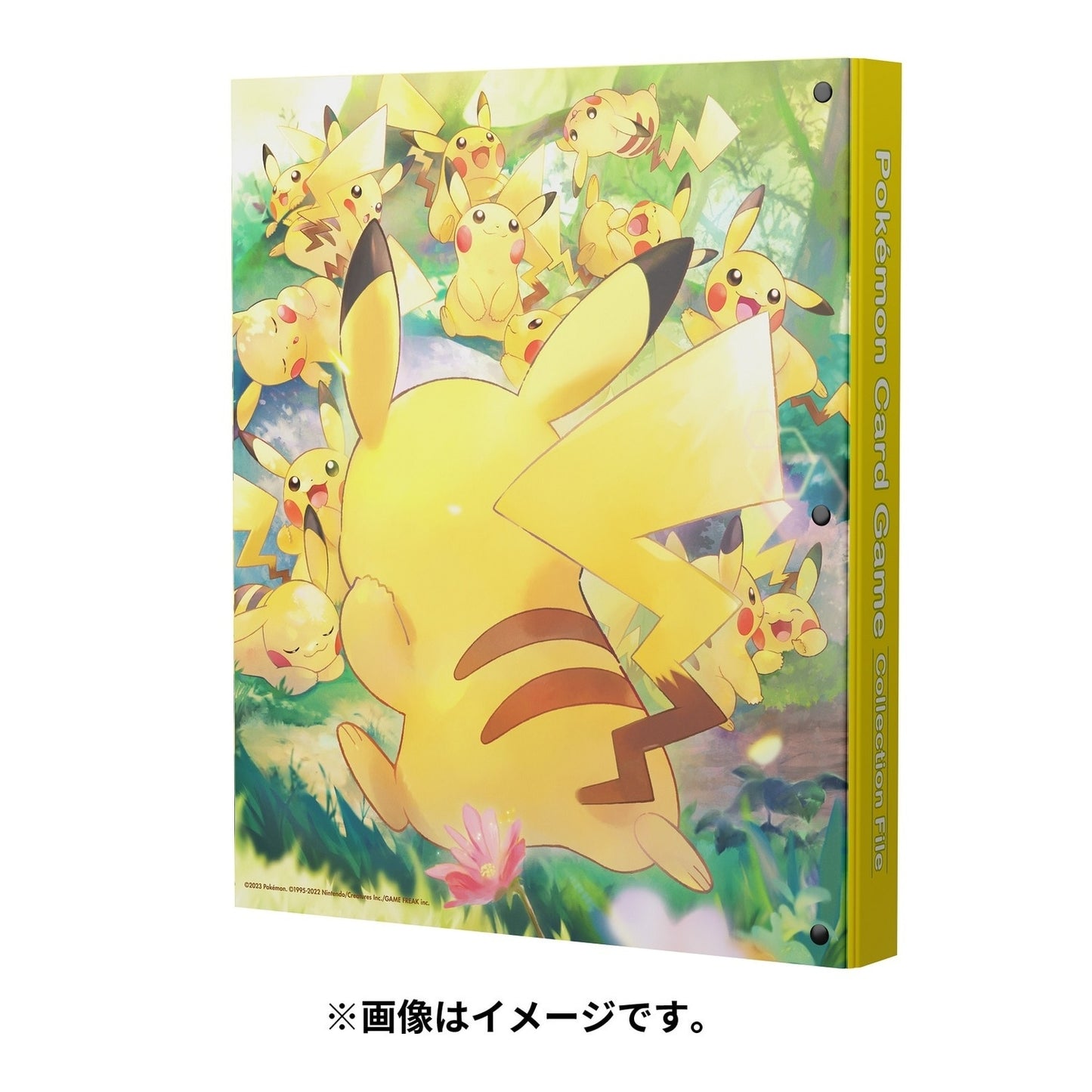 Pokémon TCG Collection File “Pikachu Parade” | 9-Pocket Card Binder with 10 Refill Sheets