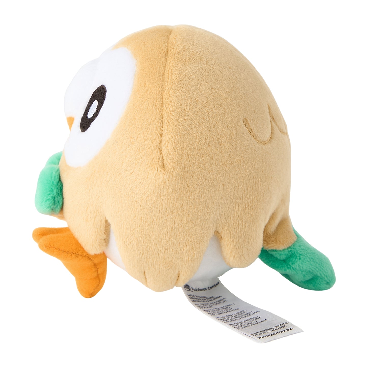 Pokémon Fit Plush - Rowlet (モクロー)  Adorable Alolan Starter Collectible