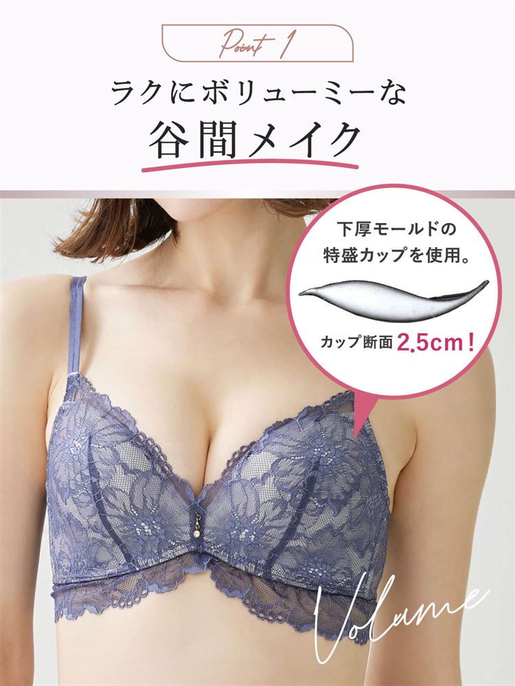 [Maximum Volume, Zero Wires] Tokumori No-Wire Bra | Ultimate Comfort & Lift in Lace