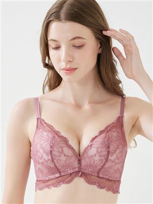 [Maximum Volume, Zero Wires] Tokumori No-Wire Bra | Ultimate Comfort & Lift in Lace