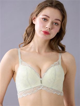 [Maximum Volume, Zero Wires] Tokumori No-Wire Bra | Ultimate Comfort & Lift in Lace