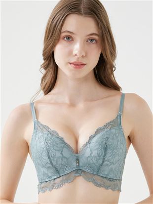 [Maximum Volume, Zero Wires] Tokumori No-Wire Bra | Ultimate Comfort & Lift in Lace