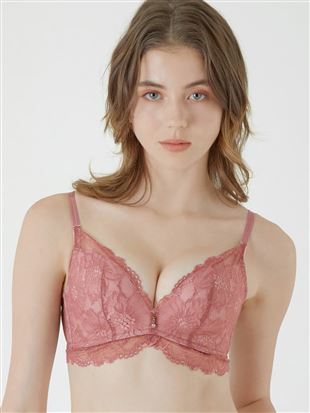 [Maximum Volume, Zero Wires] Tokumori No-Wire Bra | Ultimate Comfort & Lift in Lace