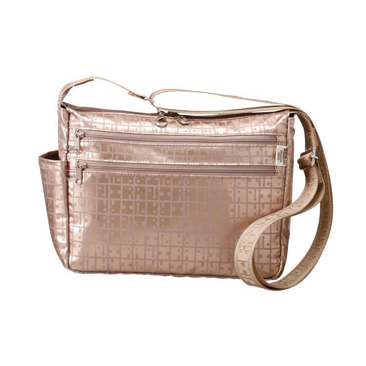 RAVI RAVI Kiki 2 Square Pochette | Compact, Lightweight & Water-Resistant Shoulder Bag Made in Japan