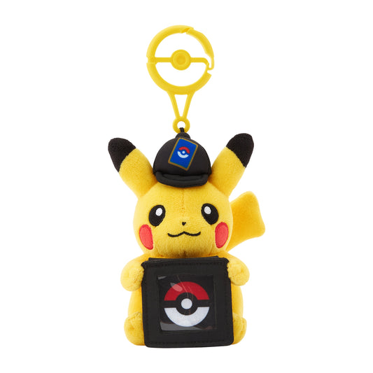 Pokémon TCG Mascot Coin Holder Pikachu | Cute Plush Keychain with Coin Storage