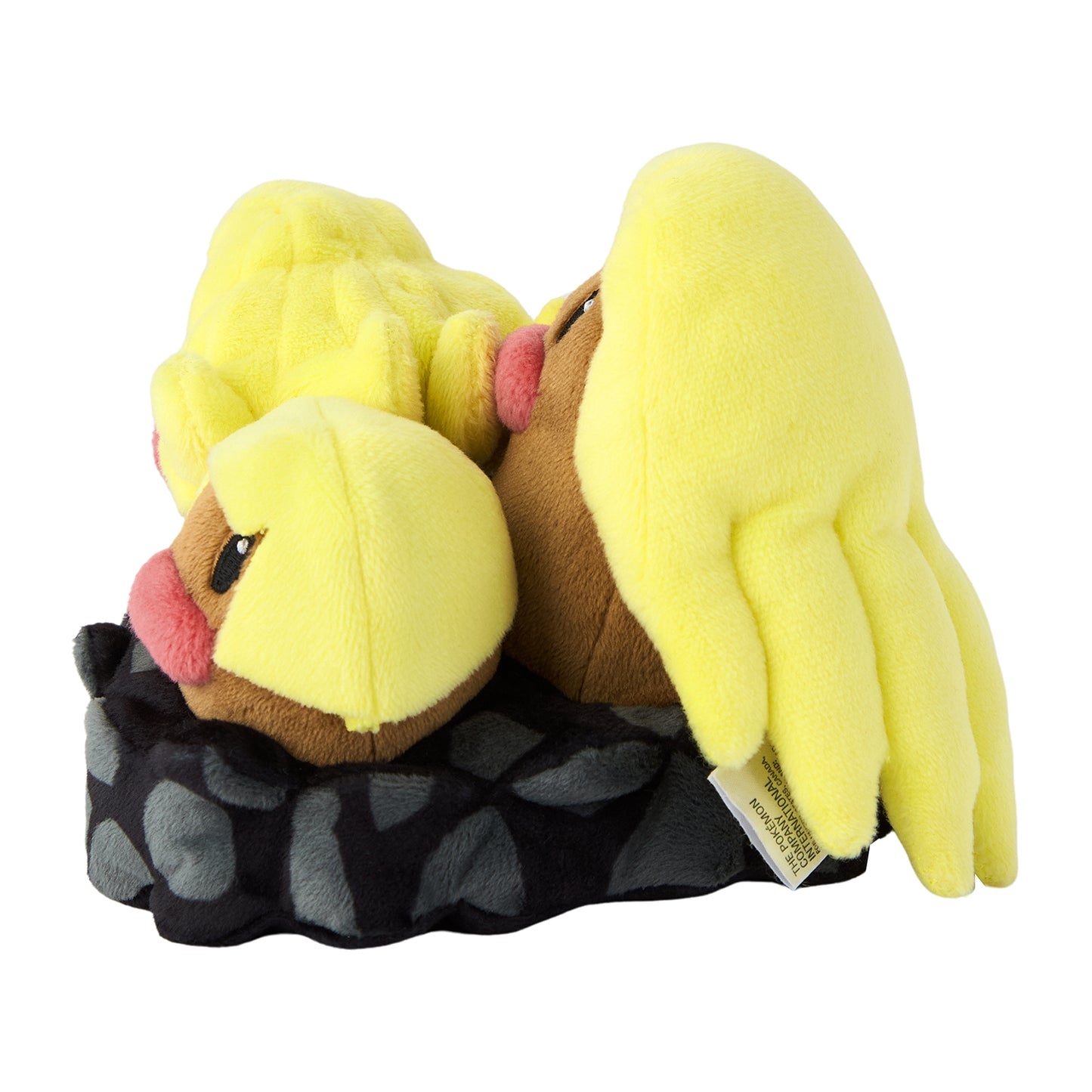 Pokémon Fit Alolan Dugtrio Plush – Palm-Sized Alola Region Series