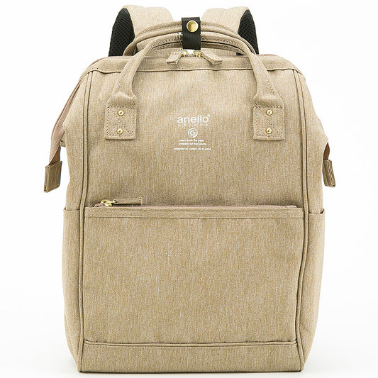 anello GRANDE Lightweight Water-Repellent Kiss-Lock Backpack S | A4-Friendly & Unisex Everyday Essential