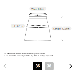 RIVE DROITE Rib Knit Tight Skirt  Minus 3kg Slim Look  High-Rated Comfort