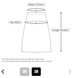 Whim Gazette Denim Slit Skirt  Timeless Long Silhouette with Modern Edge