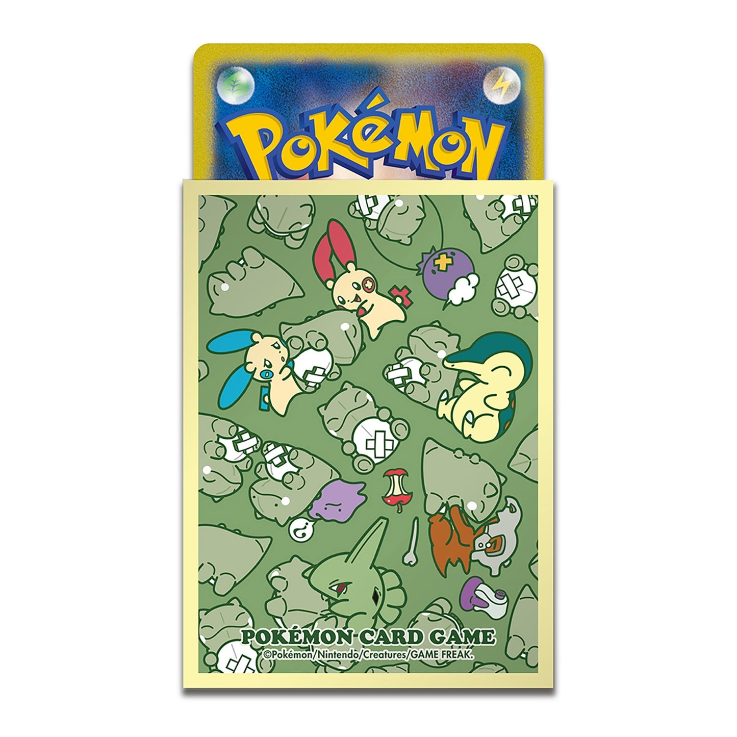 Pokémon TCG Deck Shield “Poké Pals Substitute [Yellow Edition]” | 64-Sleeve Set | Cute & Playful Card Protection 🌼✨