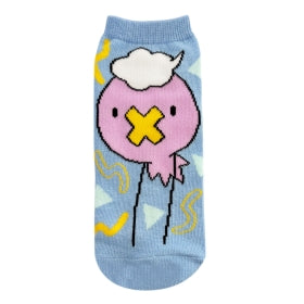 Pokémon Character Socks “Fuwante” | Ladies 23–25cm | Ghost-Type Pokémon Crew Socks