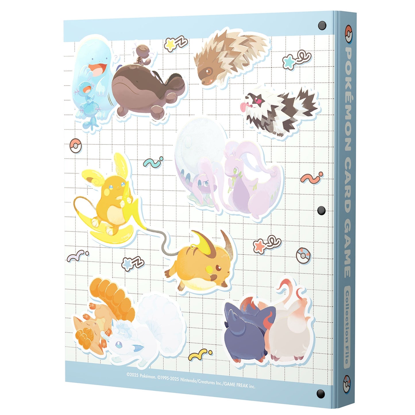 Pokémon TCG Collection File – Nitamono Doushi | 9-Pocket Binder (360-Card Capacity)