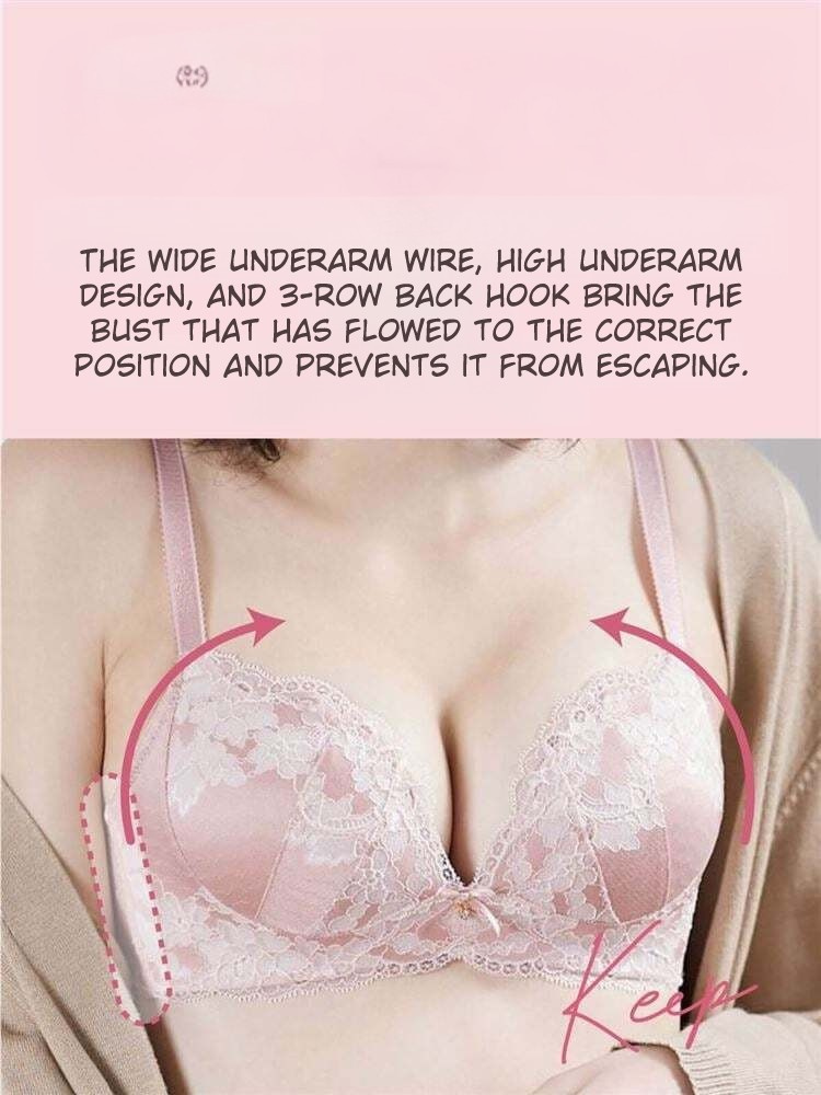 [Breast Shaping Bra] Create a Defined Cleavage with the Neo Adore Stella Bra