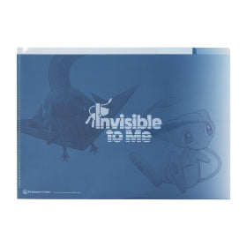 Pokémon “Invisible to Me” A4 Clear File | 2-Pocket Dragapult Stationery | Japan Exclusive