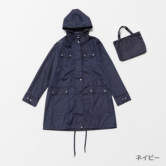 MOLLY MARAIS Mods Raincoat – Danish-Design Compact Trench (Navy)