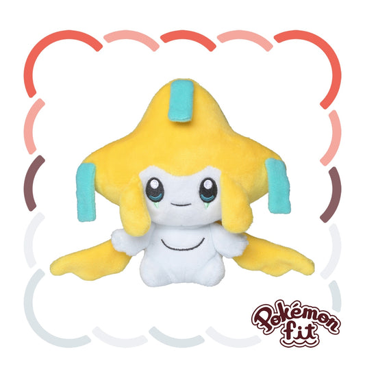 Pokémon Fit Jirachi Plush – Wish Pokémon from Hoenn (Palm-Sized Collectible)