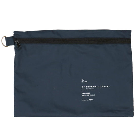 W.P.C Chase Star Raincoat – Classic Navy Waterproof Trench (Detachable Hood + Storage Pouch Included)