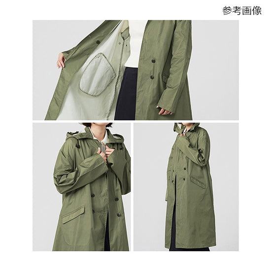 W.P.C Chase Star Raincoat – Classic Navy Waterproof Trench (Detachable Hood + Storage Pouch Included)