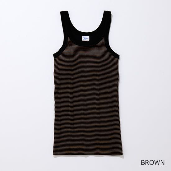 Robert P. Miller Cup-Inserted Tank Top – Soft Cotton, U-Neck, and Stress-Free Comfort