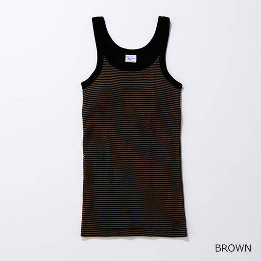 Robert P. Miller Cup-Inserted Tank Top – Soft Cotton, U-Neck, and Stress-Free Comfort