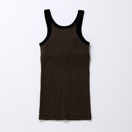 Robert P. Miller Cup-Inserted Tank Top – Soft Cotton, U-Neck, and Stress-Free Comfort