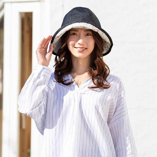 PROIDEA 3-Way Multi-Functional Sun Hat (Black/Beige)