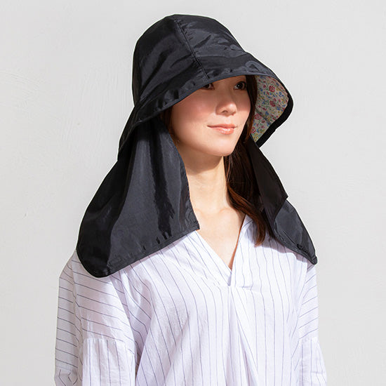 PROIDEA 3-Way Multi-Functional Sun Hat (Black/Beige)