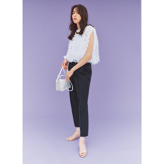 THREE SQUARE Stretch Slim Pants – Wrinkle-Resistant & Flattering Fit