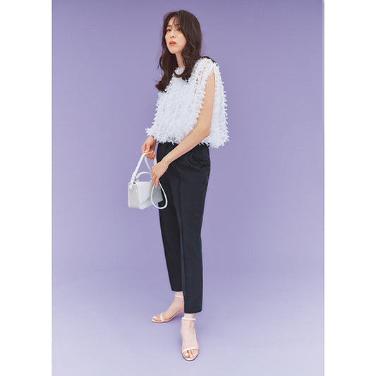 THREE SQUARE Stretch Slim Pants – Wrinkle-Resistant & Flattering Fit