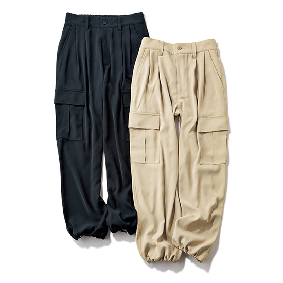 UNIVERSAL OVERALL Pleated Cargo Pants – Wrinkle-Resistant & Versatile
