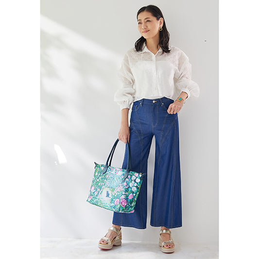 Muel Chic Tencel Denim Pants – Elegant Drape & Ultra-Soft Feel