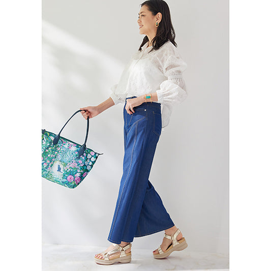 Muel Chic Tencel Denim Pants – Elegant Drape & Ultra-Soft Feel