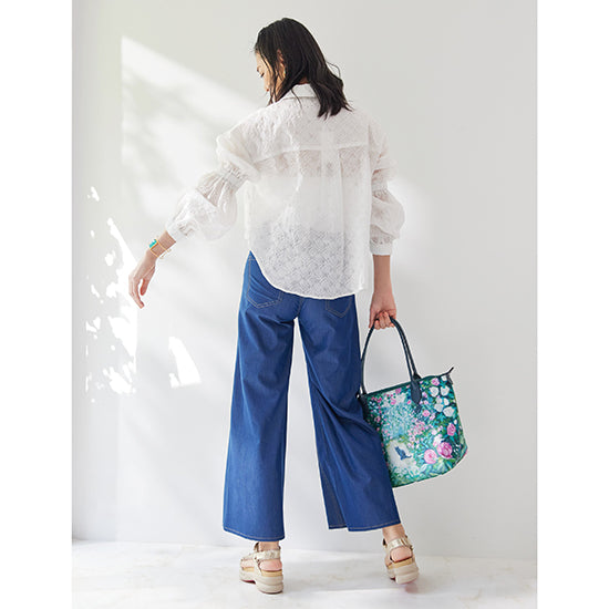 Muel Chic Tencel Denim Pants – Elegant Drape & Ultra-Soft Feel