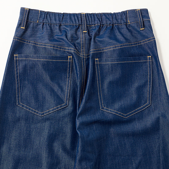 Muel Chic Tencel Denim Pants – Elegant Drape & Ultra-Soft Feel