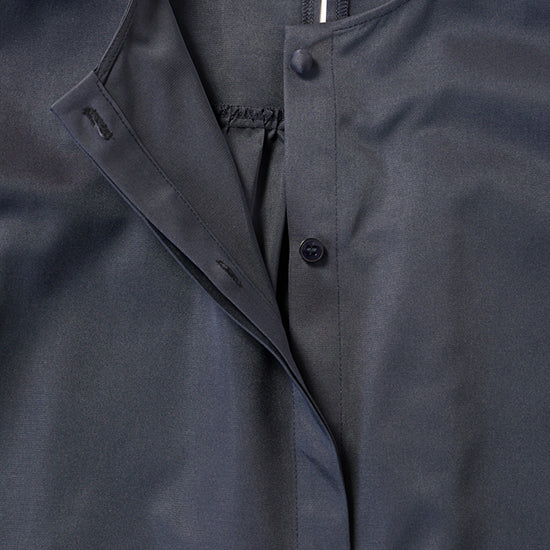 THREE SQUARE Frill Sleeve All-in-One – Elegant Jumpsuit with Water-Repellent Finish