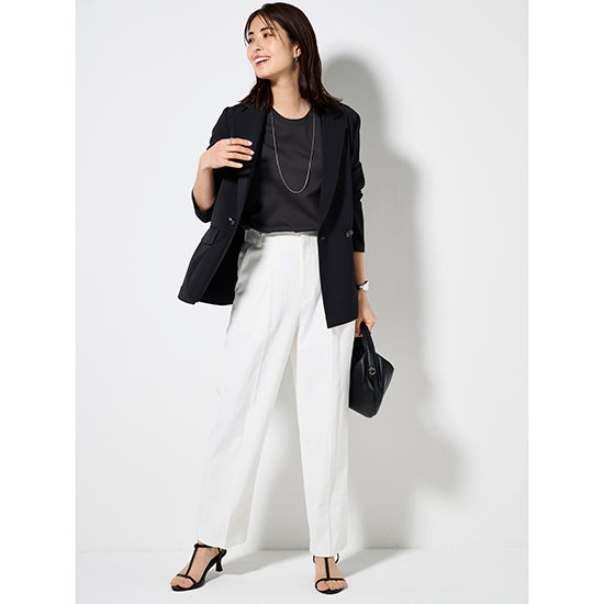 Dignite Collier Washed Sleeveless Pullover (Off-White/Charcoal)