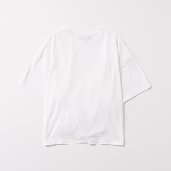 VERSEAU 2WAY Corset-Style T-Shirt – Stretch Jersey Tee with Hook Detail