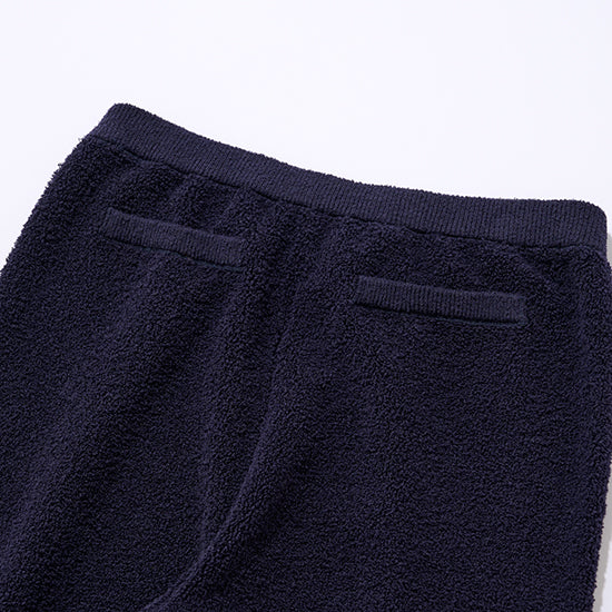 THIRD MAGAZINE Pile Tuck Pants – Soft Texture, Clean Silhouette