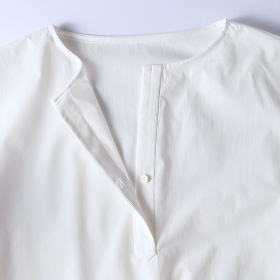ALEGRE Balloon Sleeve Blouse Lightweight Volume with Feminine Charm