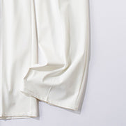 Ame no chi Hare “Keep Clean” Semi-Wide Pants – Water-Repellent &amp; Elegant