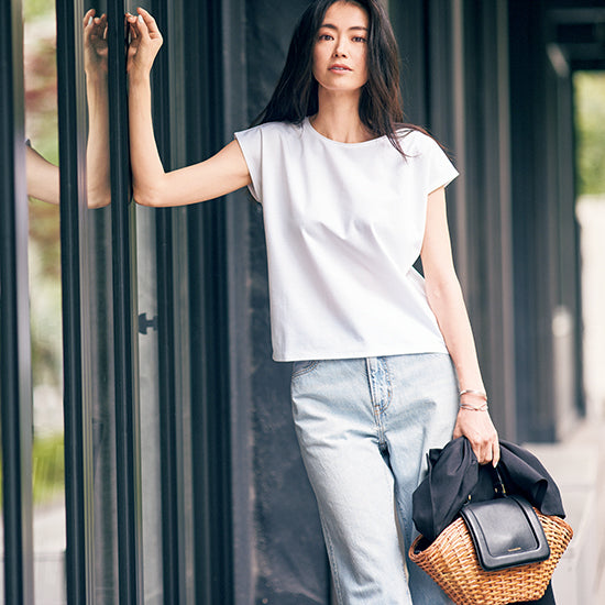 2-in-1 Luxe T-Shirt & Sheer Top Layered Set – Black / Gray / White