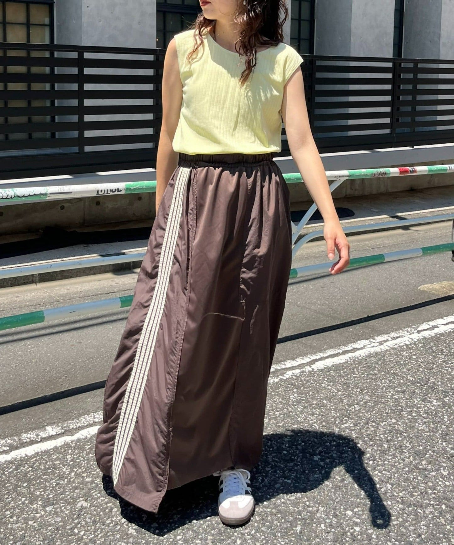 CIAOPANIC TYPY × etsinta Remake Jersey Volume Skirt  Patchwork Sporty Style with A-Line Fit
