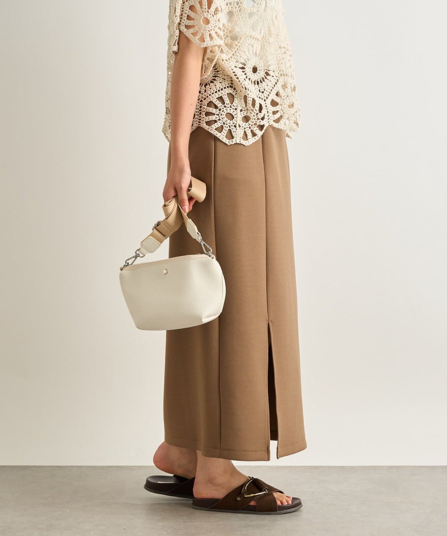 un dix cors Slit Double-Knit Narrow Skirt  All-Season Bestseller with Flattering Fit