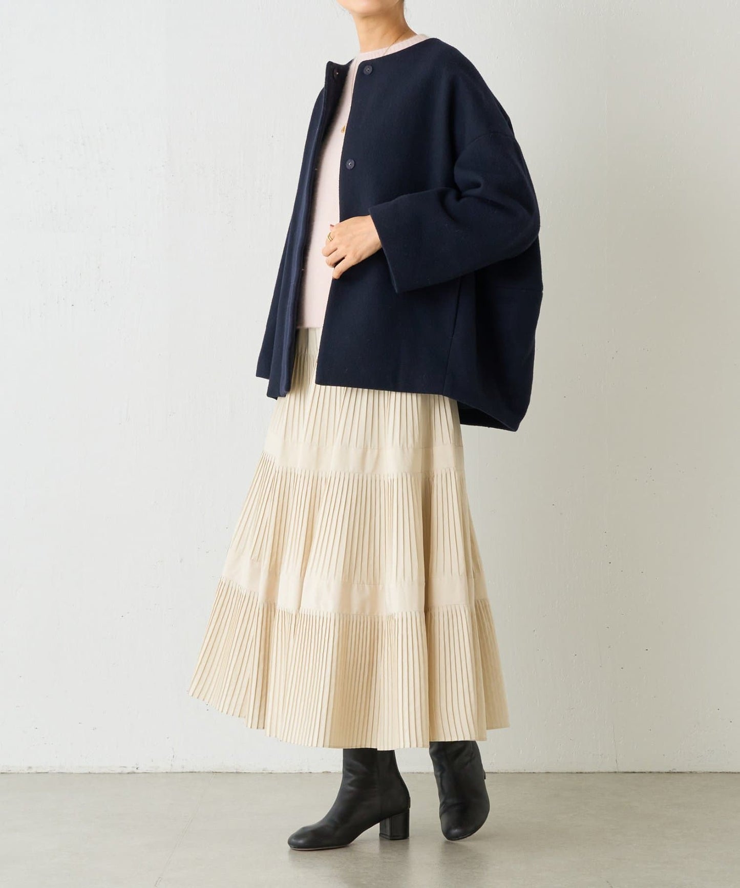 BEARDSLEY Pleated Tiered Skirt  Elegant Flow & Everyday Versatility