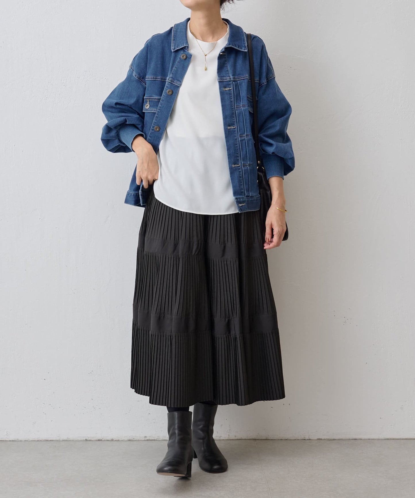 BEARDSLEY Pleated Tiered Skirt  Elegant Flow & Everyday Versatility
