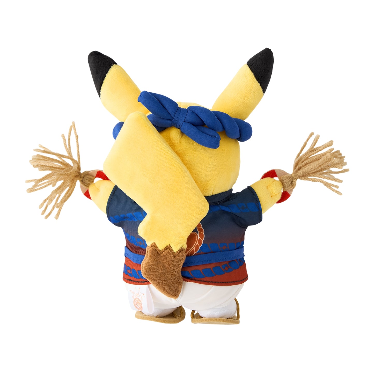 Waraji Matsuri Pikachu Plush – Pokémon Center Tohoku Exclusive! 🎐🍃  👣