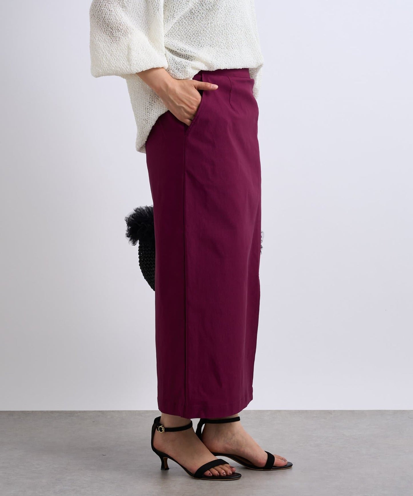 un dix cors Stretch Narrow Skirt  All-Season Slim Silhouette with Comfortable Fit