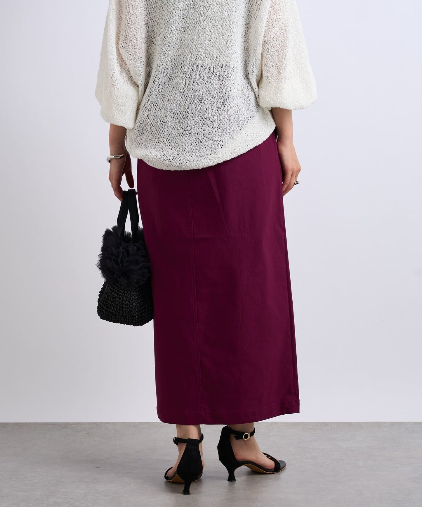 un dix cors Stretch Narrow Skirt  All-Season Slim Silhouette with Comfortable Fit