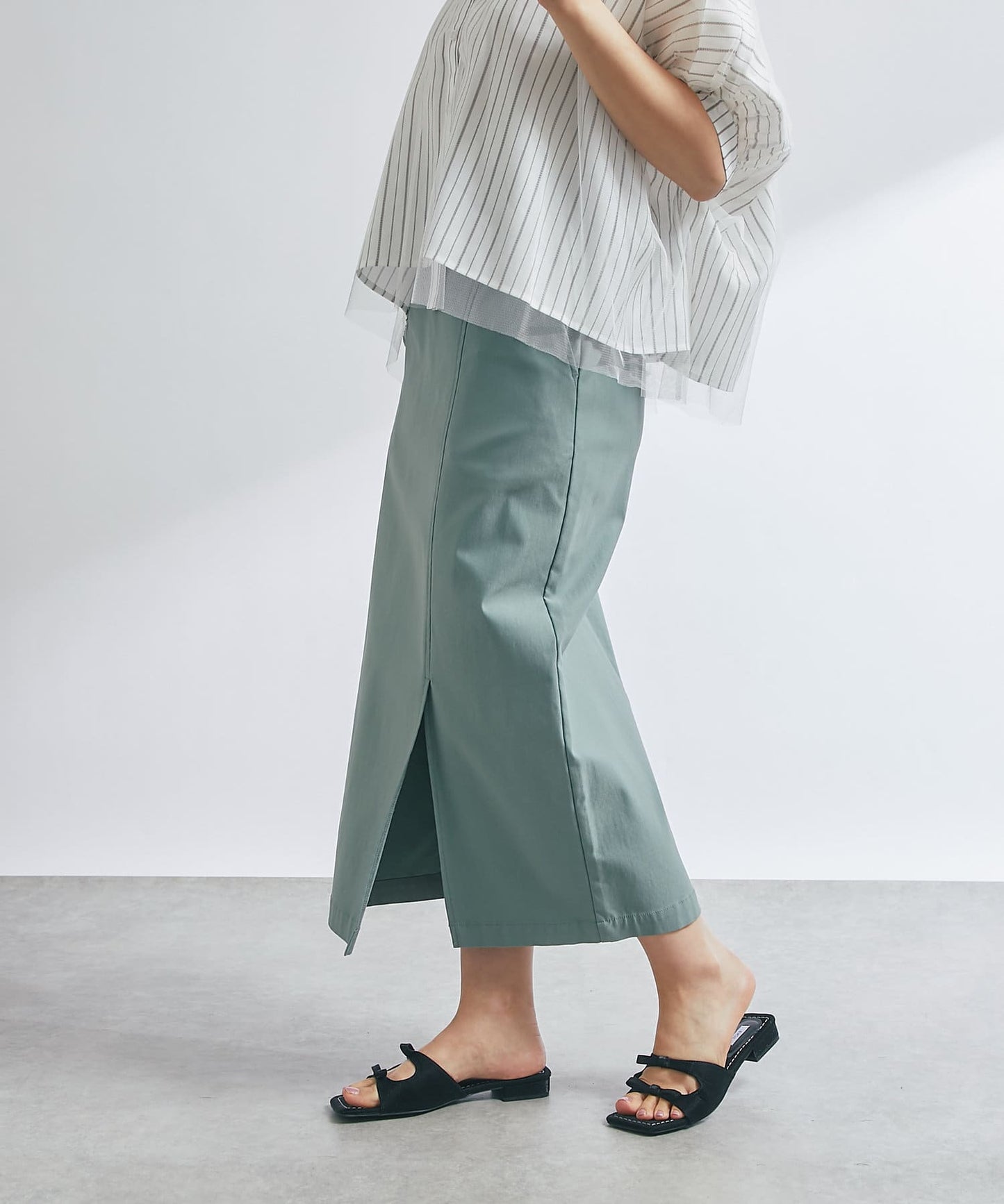 un dix cors Stretch Narrow Skirt  All-Season Slim Silhouette with Comfortable Fit