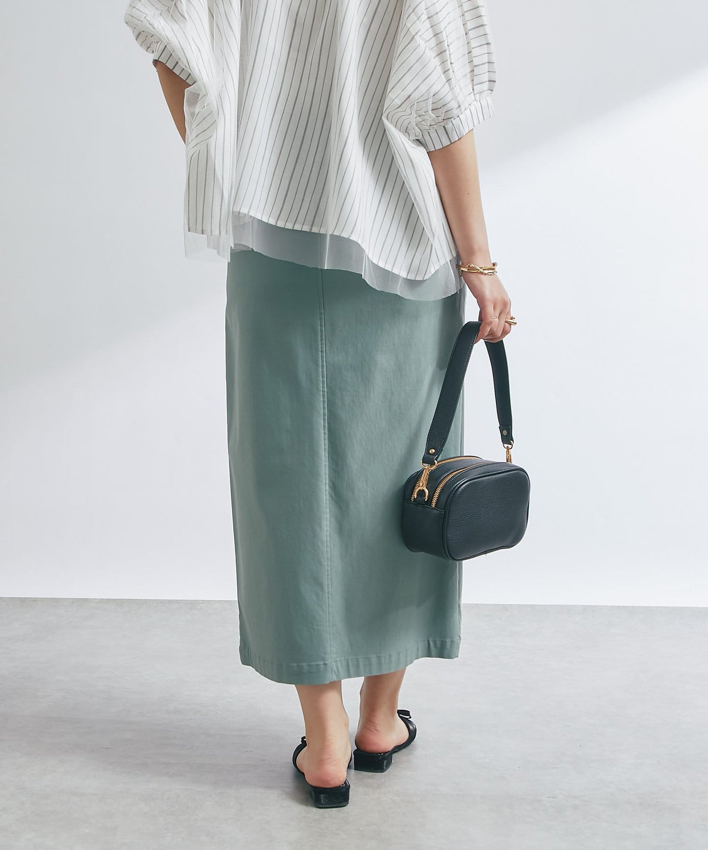 un dix cors Stretch Narrow Skirt  All-Season Slim Silhouette with Comfortable Fit